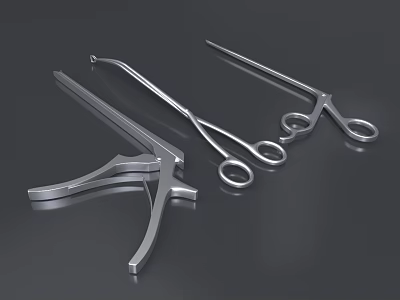 Surgical instruments 3d model
