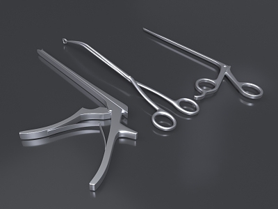 Surgical instruments 3d model