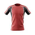 Sports T-shirt Realistic Clothes Clothing Clothing Sports T-shirt Top Men 3d model