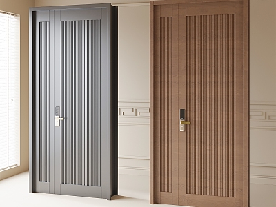 Modern security door entry door model