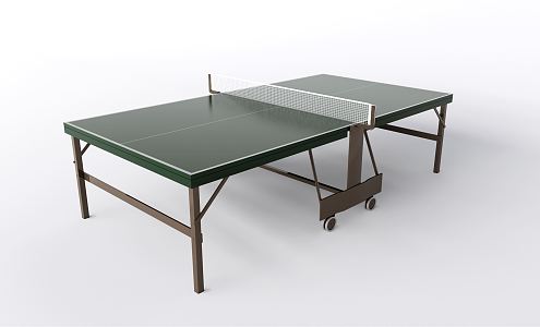 Modern table tennis table tennis table 3d model