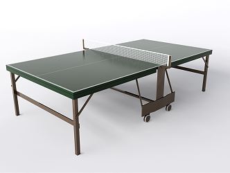 Modern table tennis table tennis table 3d model