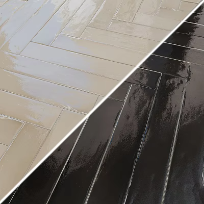 Glossy Flooring Displaying Light And Dark Styles 3d model Glossy Flooring Displaying Light And Dark Styles 3d model