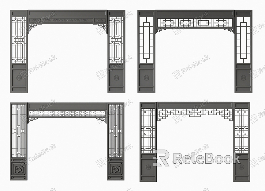 New Chinese Arch Lattice model