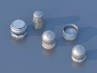 Stone pier 3d model