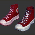 Cotton Shoes Warm Shoes Cold-proof Shoes Realistic 3d model