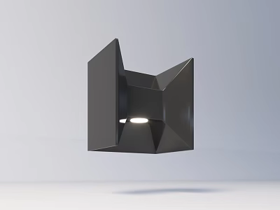 Outdoor lamp material 3d model