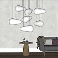 Modern Lightopia art chandelier art chandelier 3d model