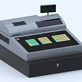 Smart Cash Register With Touch Display Keypad And Secure Drawer For Retail Transactions