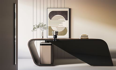 Modern Desk 3d model