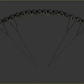 Military Weapon Parachute System With Multi Canopy Design And Suspension Lines For Tactical Airdrop