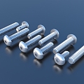 Screw Nut Hardware 3d model