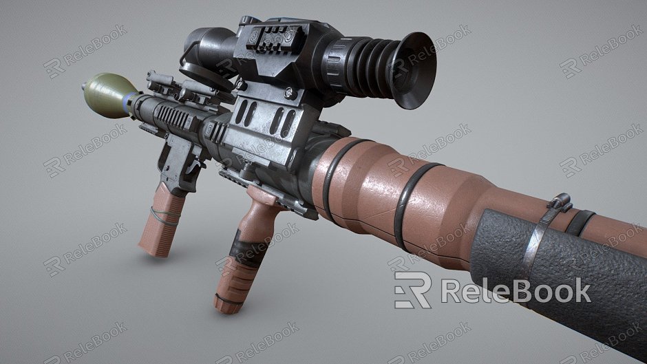 Precision rocket launcher model