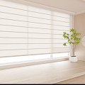 Curtain fabric blinds venetian blinds 3d model