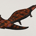 Ancient animal lizard 3d model