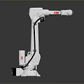 ABB White Industrial Robot Arm For Automated Manufacturing And Assembly Tasks