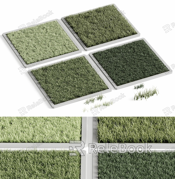 Lawn Grass Block model