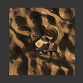 Comfortable Summer Flip Flops Placed On Sandy Surface With Natural Texture