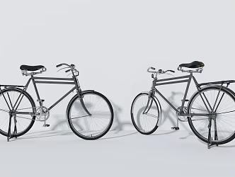 Modern Bicycle Old Bicycle 28 Bicycle Girder Bicycle Phoenix Brand Bicycle Republic of China Bicycle Crossbeam Bicycle Old Bicycle 3d model