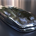 Sci-fi flying car concept car sci-fi car future car flying car concept car 3d model