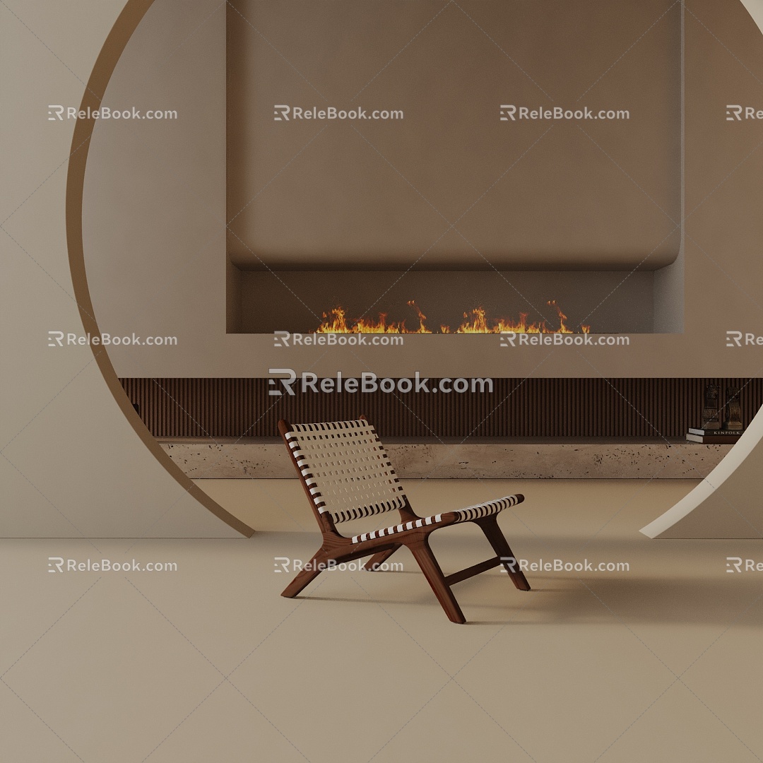 Modern Dining Chair 3d model