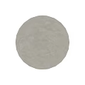 White Spherical Component with Smooth Textured Surface for Decorative Applications 3d model