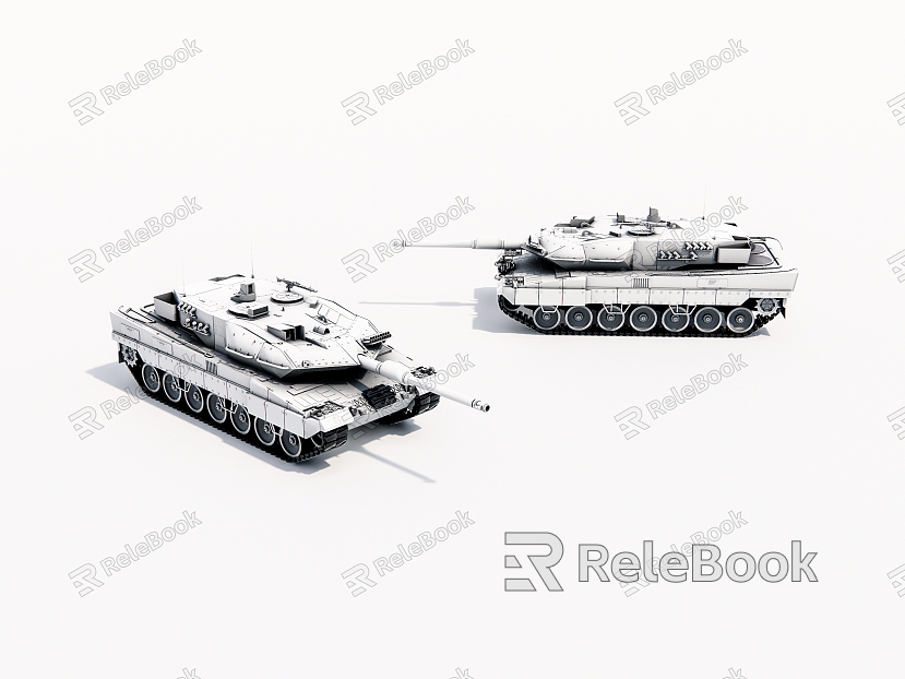 Modern Tanks model