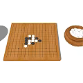 Chinese Go 3d model