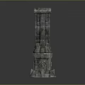 Columns Stone Columns Stone Columns Old Columns Roman Columns Roman Columns Classical Columns Greek Columns 3d model