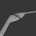 Modern Gray Stealth Unmanned Aerial Vehicle With Long Wing And Flat Body Design