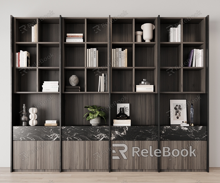 Modern Bookcase Simple Bookcase model