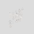 Various Modern Chandelier Designs with Stylish Shapes for Interior Decoration Ideas