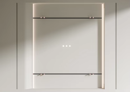 Modern Ceiling 3d model