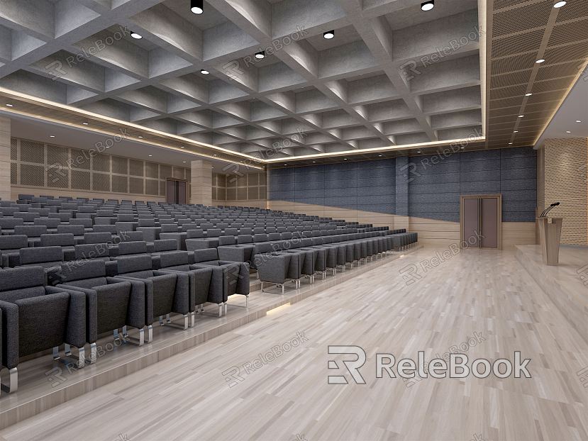 Modern Conference Hall Report Hall model