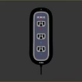 Modern Power Strip With Multiple Outlets Electrical Accessory For Home Office