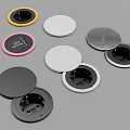 Modern Electrical Sockets And Switches With Various Colorful Panels And Vertical Design