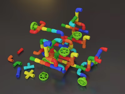 Children's Toys Modern Toys 3d model