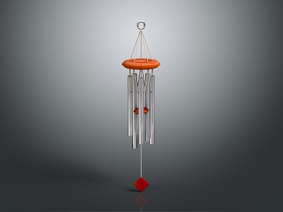 Modern wind chime decorations model