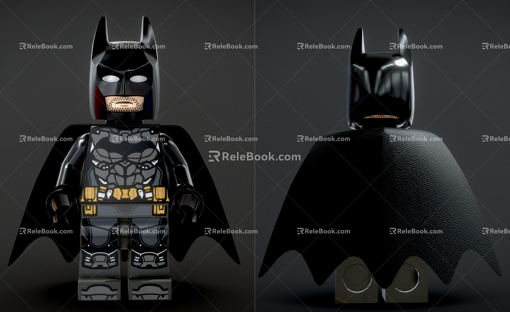 Toys Lego Handmade Blocks Figurine Batman 3d model