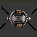 Modern Spaceship Space Exploration Ship Spaceship Space Ship 3d model
