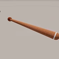 High Quality Wooden Baseball Bats With White Stripe For Sports Training