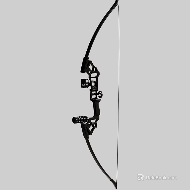 High Quality Compound Bow With Modern Mechanical Parts For Hunting And Target Shooting 3d model 