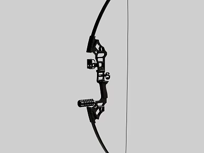 High Quality Compound Bow With Modern Mechanical Parts For Hunting And Target Shooting 3d model