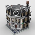 LEGO Toy Building Townhouse House House Building 3d model