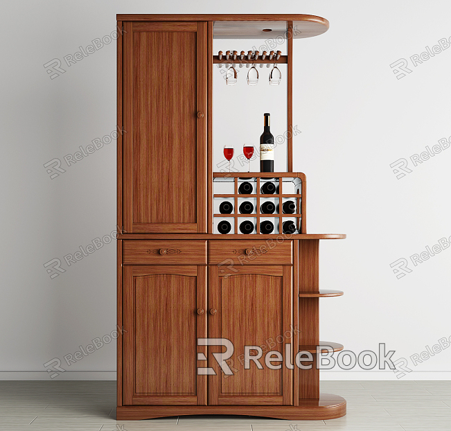 Jane Ou Wine Cabinet model