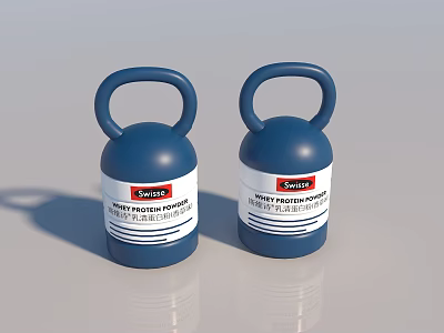 Sweet Water Filled Adjustable Kettlebells for Home Gym Strength Training Workouts 3d model