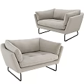 Casual Sofa Single Sofa 3d model
