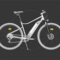 Modern Urban Bicycle With Sleek Frame Design Comfortable Seat And Large Wheels
