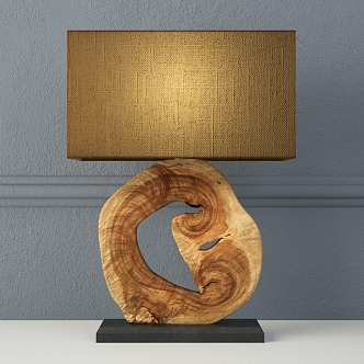 Special-shaped table lamp 3d model