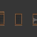 Wooden Office Desks with Various Designs Glass or Wooden Tops and Shelves or Drawers
